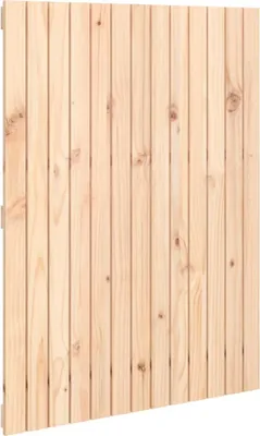 Produktbild von vidaXL Wand-Kopfteil 82,5x3x110 cm Massivholz Kiefer