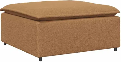 Immagine prodotto di Modulo Poggiapiedi Divano Modulare Beige 100x100x48 cm