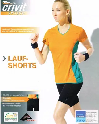 Produktbild von Crivit Sports Damen Laufshorts M 40/42