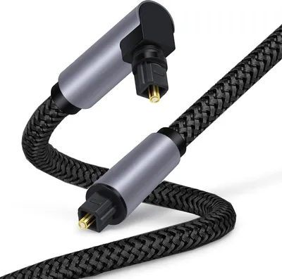 Produktbild von INF Optisches Toslink Kabel 5m Nylon Sauerstofffreies Kupfer für TV PS5 1 m