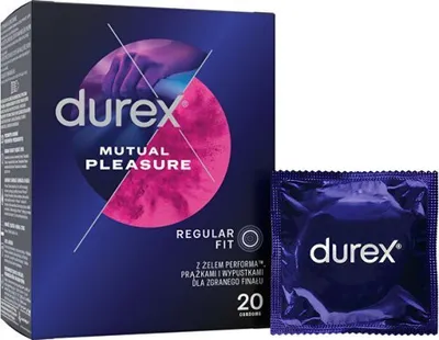 Obrázek produktu pro Kondomy Mutual Pleasure Regular Fit, 20 ks