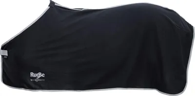 Produktbild von Covalliero Fleecedecke Abschwitzdecke RugBe Economic schwarz, Größe:135 cm