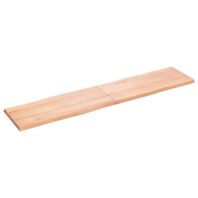 Produktbild von vidaXL Tischplatte 180x40x(2-4) cm Massivholz Behandelt Baumkante