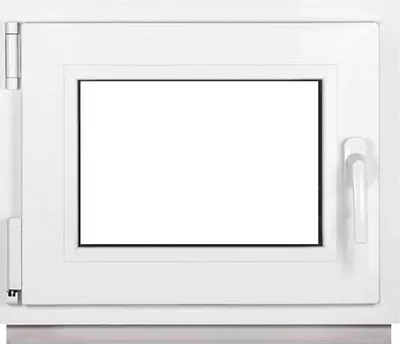 Obrázok produktu pre Framex pivnicné okno Malé okno Biele Šírka x výška 65 x 55 cm (650 x 550 mm) 3-sklo (32 mm) Výklopno-otocné DIN lavé - Premium
