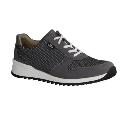 Produktbild von Finn Comfort Sidonia Damenschuhe, bequeme Schnürer, Grau, Leder/Textil - Damenschuhe Bequeme Schnürschuhe, Grau, leder/textil (patagonia)