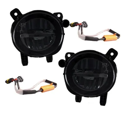 Produktbild von Set LED Nebelscheinwerfer Smoke Schwarz passt für BMW 1er F20 F21 LCI 3er F30 F31 4er F32 F33 F36 4er GT F34