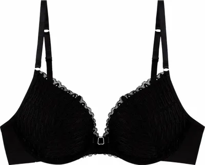 Produktbild von Triumph Aura Spotlight WHU, Farbe: Black 04/0004, Größe: 80E Bügel-BH mit Halbschale und Push-up