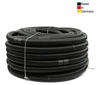 Produktbild von 6,0m Schwimmbad Schlauch, schwarz Ø 38mm