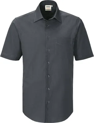 Produktbild von HAKRO 1/2-Arm Hemd MIKRALINAR Comfort Fit Gr. M anthrazit