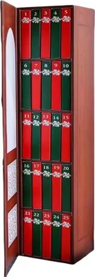 Produktbild von Weihnachtskalender 2025 Mini-Buch Adventskalender Festlicher Spaß Countdown-Kalender Buch Thema Dekoration