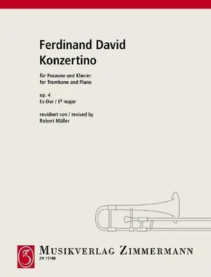 Produktbild von Konzertino op. 4 in Es-Dur, Posaune und Klavier
