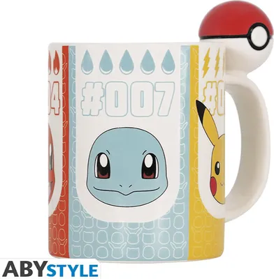 Productafbeelding van POKEMON - Mok met 3D-handvat - Pokéball
