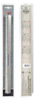 Obrázok produktu pre Plastová stupnica KOH " 601 Strojárstvo " , mierka 30 cm