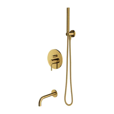 Produktbild von Omnires Y SYSYW01GL Unterputz-Wannenset, Gold