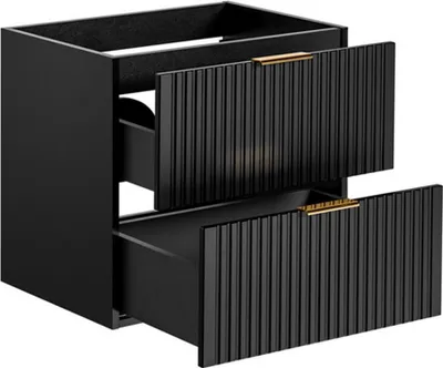 Image de Meuble sous vasque 60 cm - Georgia Black