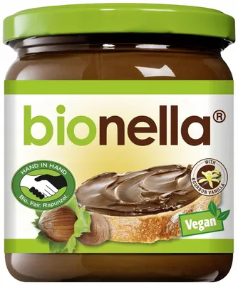 Produktbild von -Nuss-Kakaocreme 400 G - Bionella