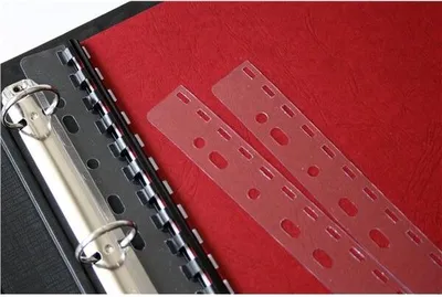 Obrázek produktu pro Hřbet do pořadače Lamistrip,pro plast.hřbety,100ks