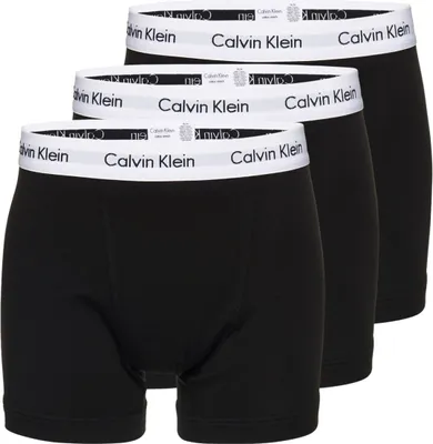 Produktbild von Calvin Klein 3-Pack Trunks Schwarz - Große XL