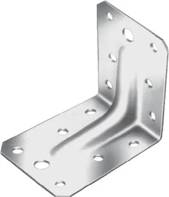 Produktbild von SIMPSON Strong-Tie Winkelverbinder ABR 90 x 90 x 65 mm Anz.Löcher5/11 S.2,5 mm - ABR90