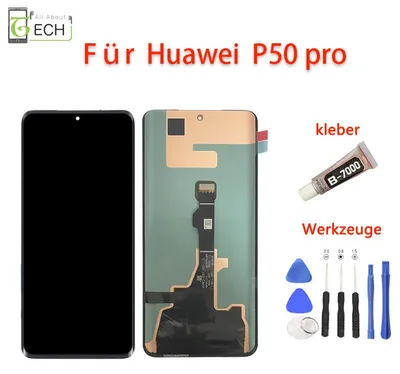 Produktbild von Für Huawei P50 PRO LCD (OLED) Display Touch Screen Bildschirm