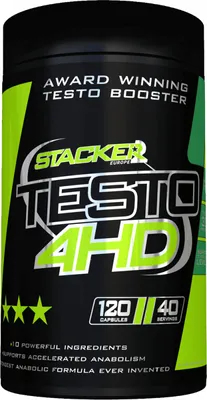 Produktbild von Stacker2 Testo 4HD Standard - Testosteron Booster - Testo-Booster-Komplex