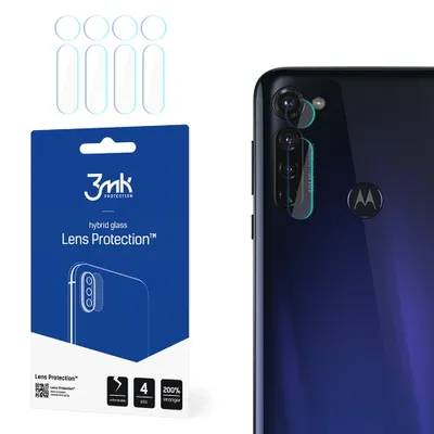 Produktbild von 3mk Hybridglas Lens Protection für Motorola Moto G Pro Kamera Objektiv Kameralinse 0,16mm 6H (4 Stück)