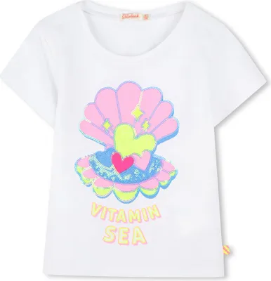 Produktbild von Billieblush U20923 Kurzarm-t-shirt Weiß 4 Years Mädchen Weiß 4 Years