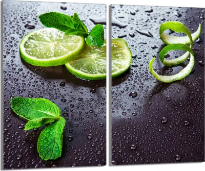 Produktbild von Glasschutzplatte für Herd 2x30x52 Lime