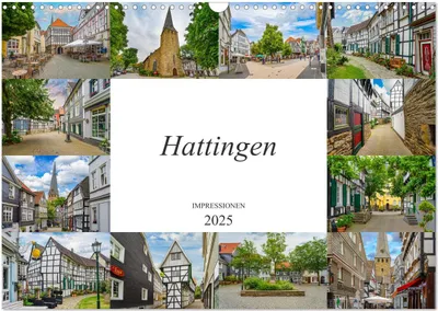 Produktbild von Hattingen Impressionen (Wandkalender 2025 DIN A3 quer), CALVENDO Monatskalender