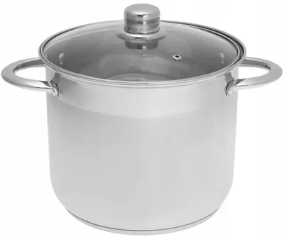Produktbild von Elitehoff Traditioneller Edelstahltopf mit Deckel 26 cm
