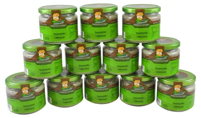 Produktbild von Original Spreewälder Hausmacher Leberwurst 12er Pack (12 Gläser à 250 g)