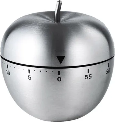 Produktbild von Küchen-Uhr, mechanischer Timer, 0-60 Minuten, für Kinder geeignet, Fruchtform, für Saunen und Eierkochen