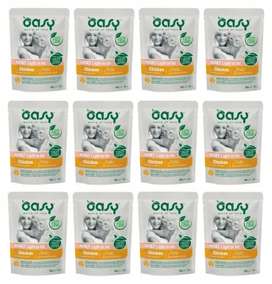 Obrázek produktu pro Oasy Kawałki w sosie Adult Light in Fat 85 g