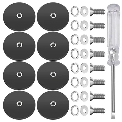 Neodym-Magnete 8er-Set, Ø 43 mm, M6-Gewinde, 10 kg Haftkraft