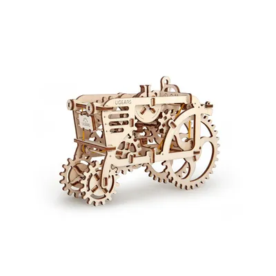 Obrázok produktu pre Ugears 3D drevené mechanické puzzle Traktor