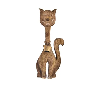 Obrázek produktu pro Indecor X13097 Kočka se zvonečkem 19x4x49 cm