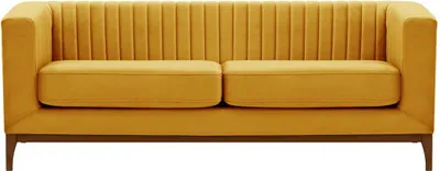 Produktbild von Dreisitzer-Sofa Slender Wood-Velluto 8-dark oak