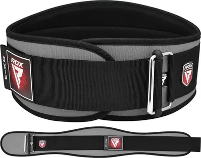 Image de RDX Sports Ceinture de musculation X3 - Néoprène - Gris - Taille:XL
