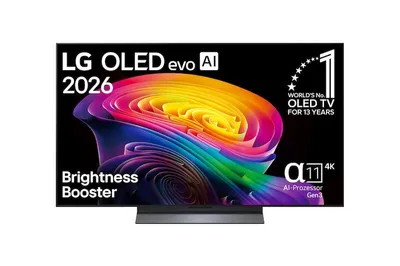 Produktbild von LG OLED evo AI OLED48C69LB, 121,9 cm (48"), 3840 x 2160 Pixel, OLED, Smart-TV, WLAN, Schwarz