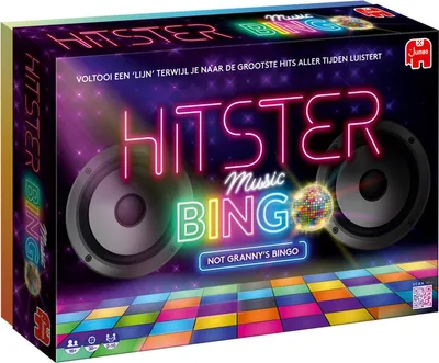 Imagen del producto de Hitster - Bingo - Juego de fiesta en neerlandés - Juego de acción