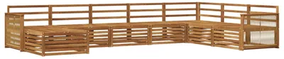 Produktbild von Outdoor-Sofagarnitur 8 pcs Natur