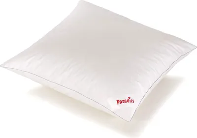 Produktbild von Paradies Kissen Mali medium Bio, weiss Größe 80x80 cm