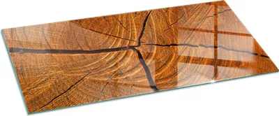 Obrázok produktu pre Sklenený podlahový panel pre 125x50 cm - Krbový panel zo skla - Krbový panel zo skla - Ochranné sklo - Ochranný panel proti iskrám - Sklenený podlahový panel protipožiarny - Tepelná ochrana - Ochrana podlahy zo skla - Drevená štruktúra v priereze
