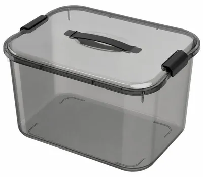 Immagine prodotto di Verk 27661: Contenitore con coperchio e clip, capacità 20 litri, colore nero