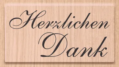 Produktbild von cArt-Us 211800660 Stemp.H.Dank3FSC