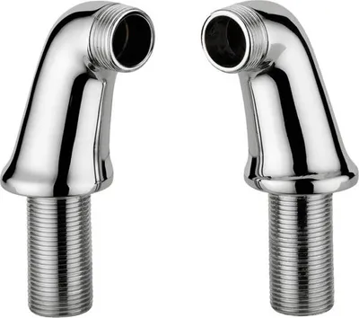 Produktbild von Beitz & Walz Wannenaufsatz (Paar) 3/4" x 3/4" chrom