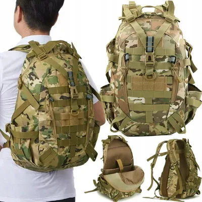 Obrázek produktu pro Taktický Vojenský Batoh Vojenské Přežití Turistika Trekking 30L