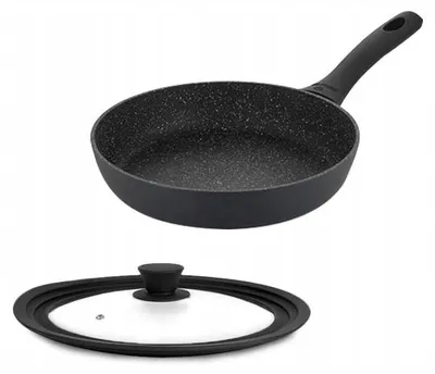 Produktbild von Gerlach Granitex Pfanne 24 cm Keramikbeschichtung mit Deckel