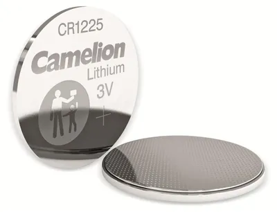 Zdjęcie produktu dla Camelion CR1225-BP5, Jednorazowa bateria, CR1225, Lit, 3 V, 5 szt., 50 mAh