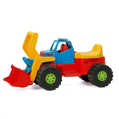 Obrázok produktu pre Detské odrážadlo Bager nakladač BAYO 74 cm modrý